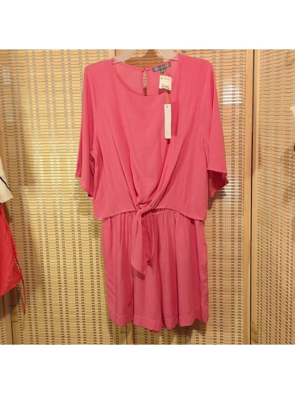Good luck gem coral romper NWT Sz L